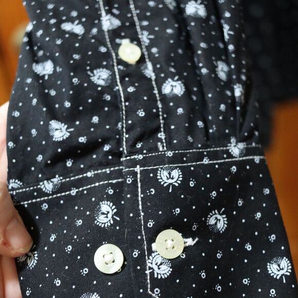 Enyce Vintage Y2K Streetwear Button Down All Over Print Shirt 3XL - Picture 13 of 16